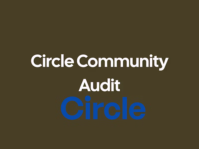 Cover image for Circle community audit