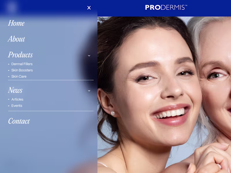 Cover image for Prodermis Design and Development on Webflow