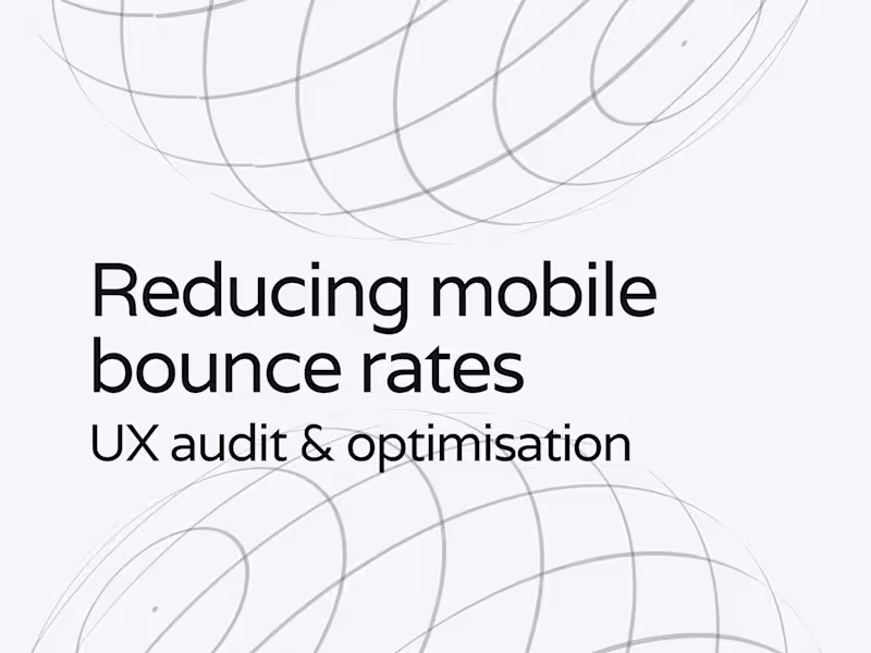 Cover image for Reducing mobile bounce rates for Honda Motor Europe