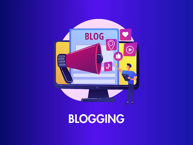 Cover image for Blogging and Article Writing