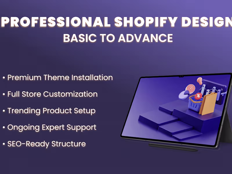 Cover image for Shopify Expert | Theme Customization | Advanced Development