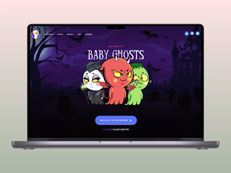 Cover image for Baby Ghosts - NFT Collection