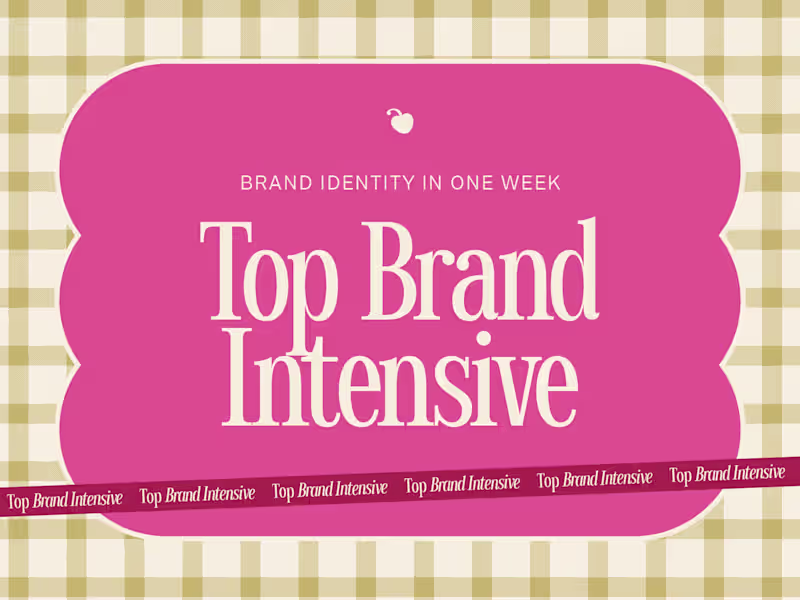 Cover image for Top Brand Intensive: Brand In 1 Week