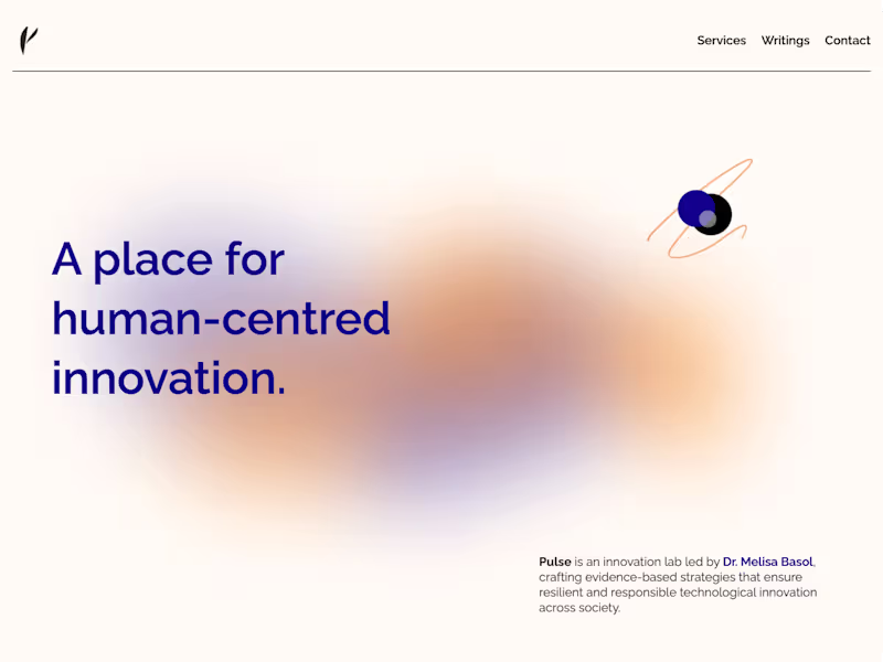 Cover image for Brand identity + website