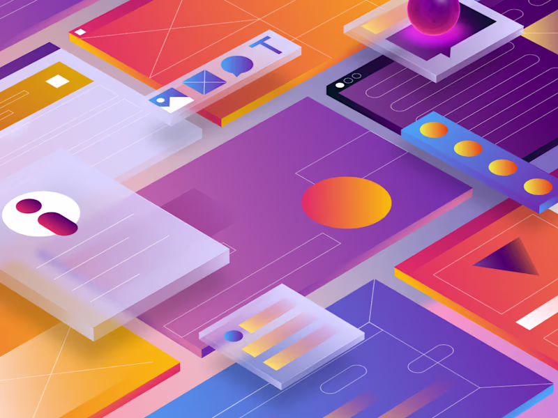 Cover image for UX Stars | Abstract Motion Design Video