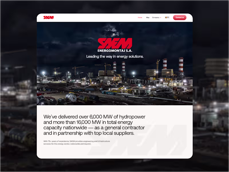 Cover image for SAEM With 75+ years of experience, SAEM provides engineering...