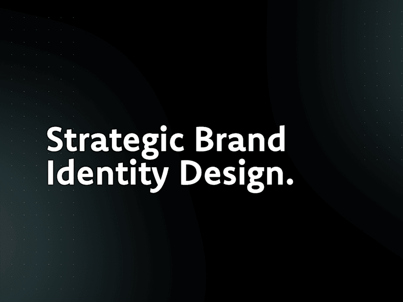 Cover image for Strategic Brand Identity Design 🤩