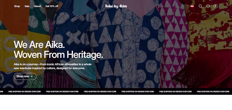 Cover image for Bububyaika: A High-Fashion E-commerce Site in Framer