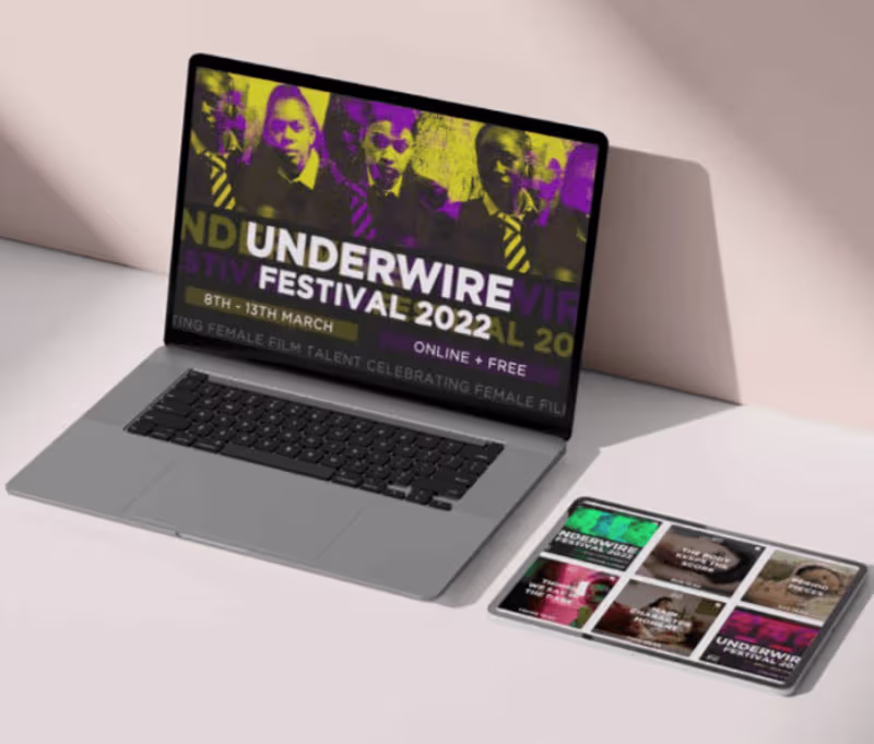 Cover image for Underwire Film Festival