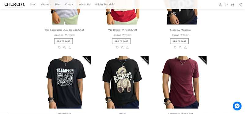 Cover image for Chic&Clo.com an E-commerce Responsive Website