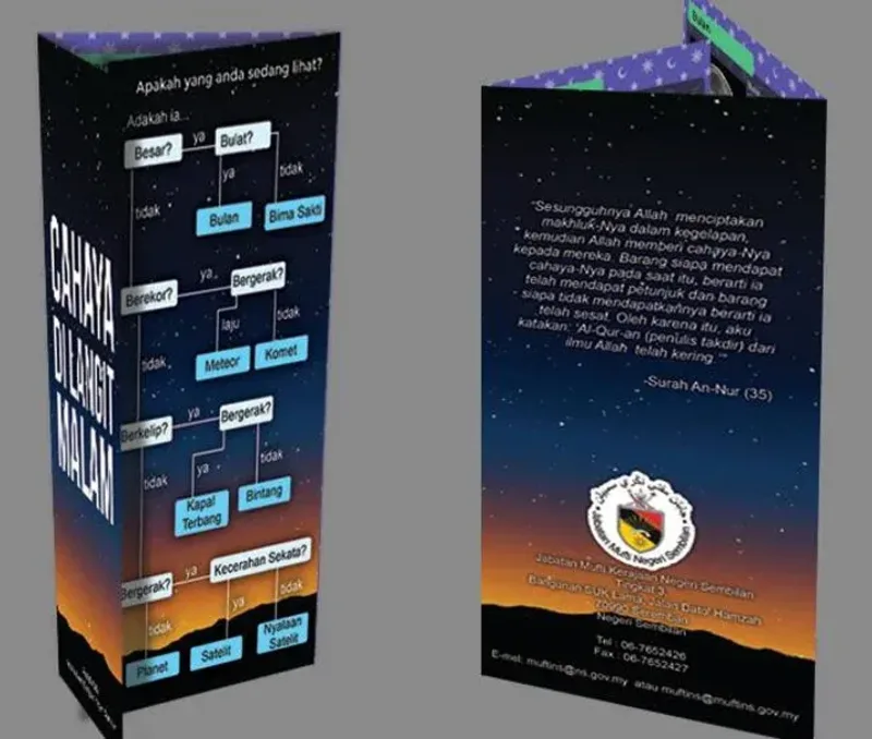 Cover image for Engaging Infographic Brochure for local Science Center 
