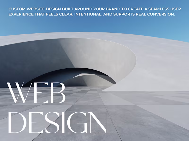 Cover image for Website Design