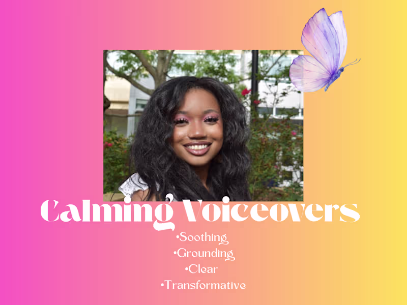 Cover image for A Soothing Voiceover for Guided Meditations & Brands