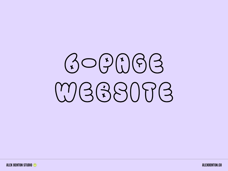 Cover image for 6-Page Squarespace Website