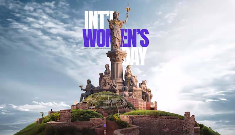 Cover image for We rarely think about what it costs a woman to be first. The...