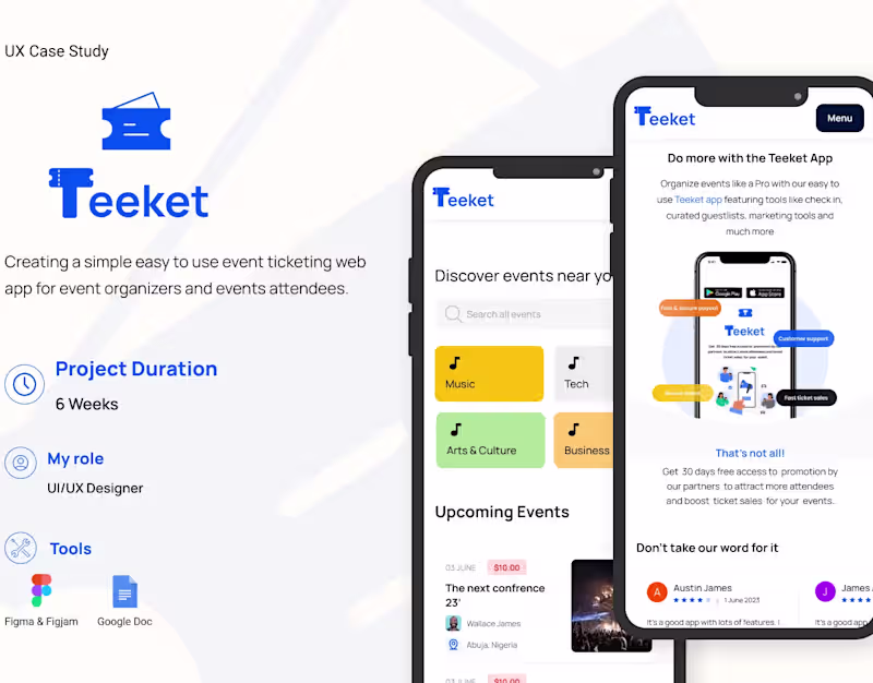 Cover image for Teeket