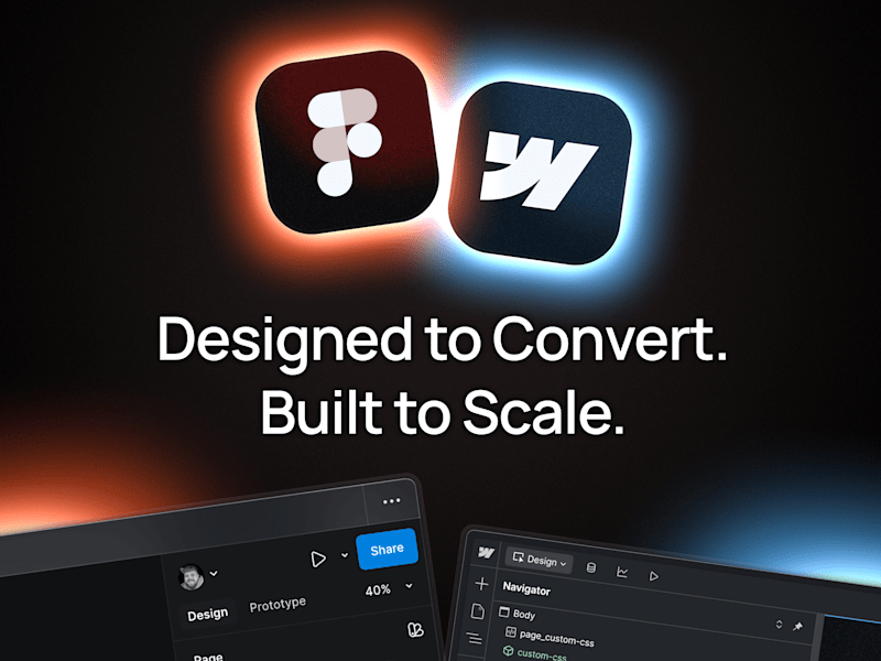 Cover image for Multi-Page Website Design & Build. (Figma to Webflow)