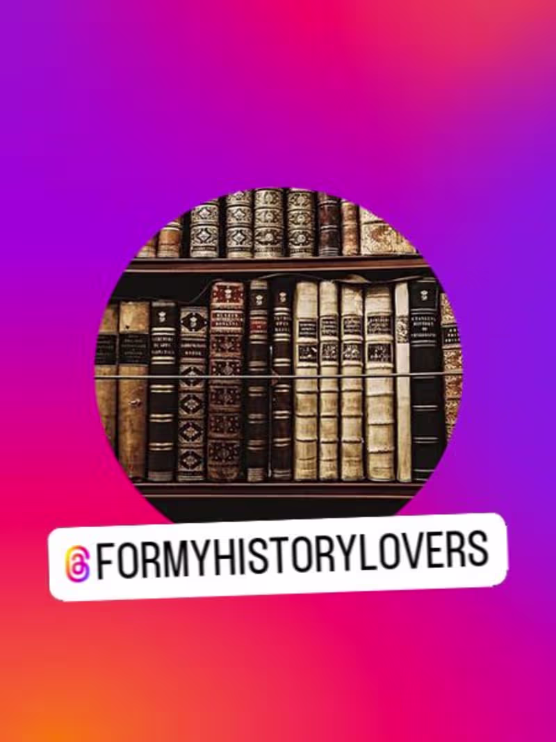 Cover image for For My History Lovers (@formyhistorylovers) • Instagram photos …