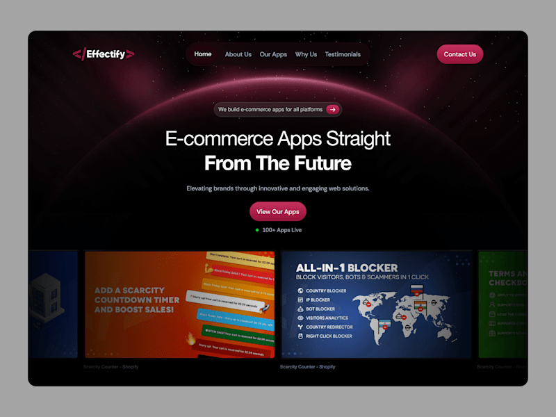 Cover image for Effective Apps (Effectify.io) - Landing Page revamp