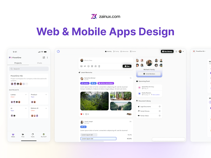 Cover image for Web & Mobile Apps Design
