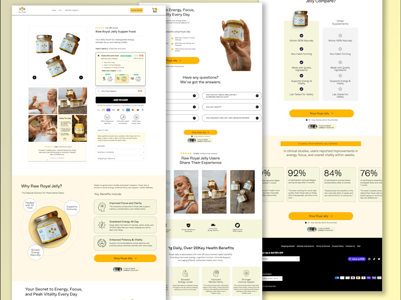 Cover image for PDP Page for Royal Jelly Brand