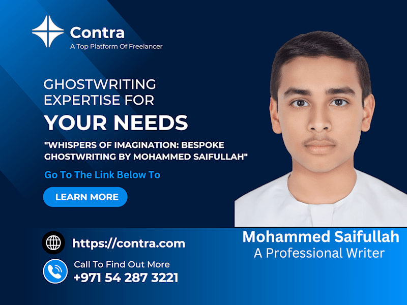 Cover image for Ghostwriting Services