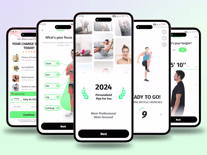 Cover image for Lose Weight - Mobile Fitness App Development