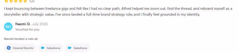 Cover image for Freelance Chaos to Career Clarity, Naomi’s Leap 🌱 When Naom...