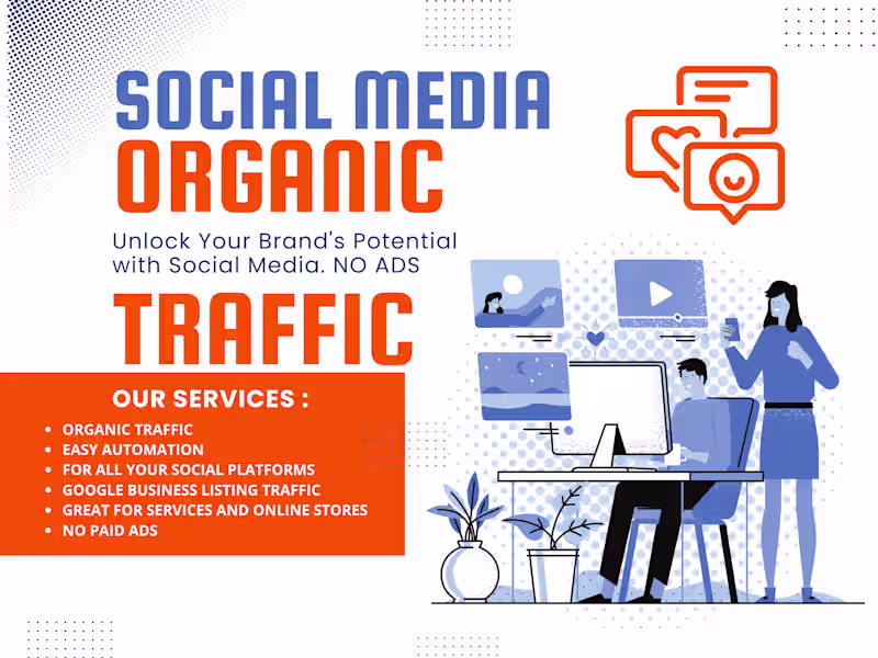 Cover image for Social Media Strategy for Local & Ecommerce Traffic