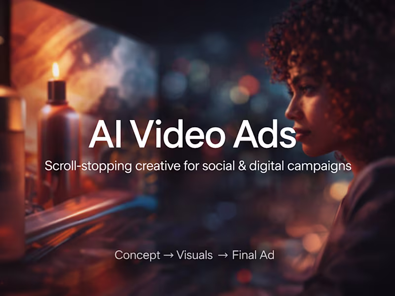 Cover image for Full Service AI Video Creation