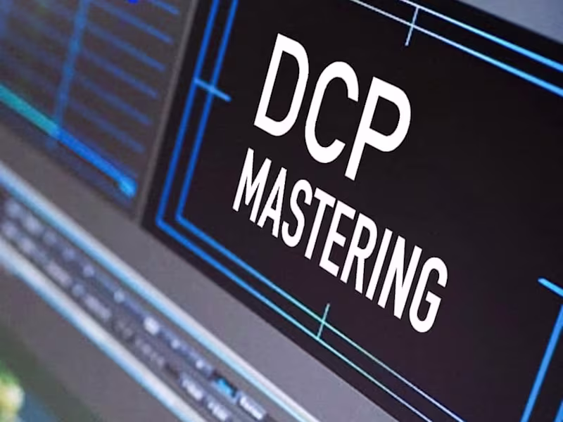 Cover image for DCP (Digital Cinema Package) authoring and mastering