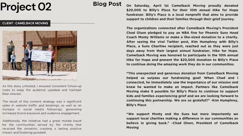 Cover image for Blog Post: Charitable Initiatives