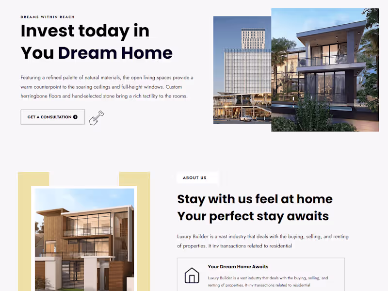 Cover image for Luxury builder