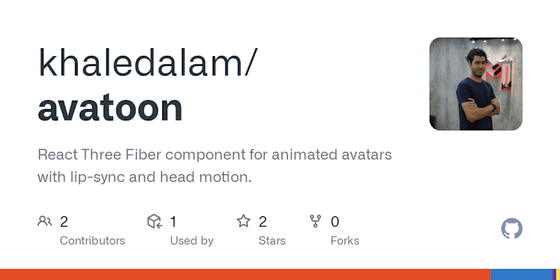 Cover image for Avatoon: Animated 3D Avatars with Real-Time Lip-Sync