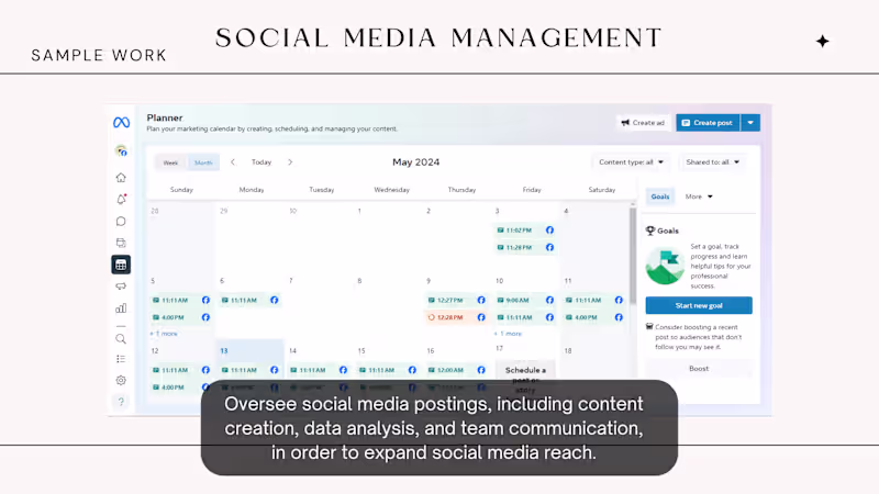 Cover image for Social Media Management