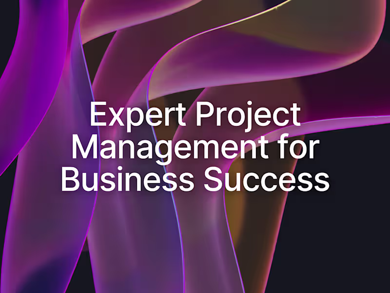 Cover image for Expert Project Management for Business Success