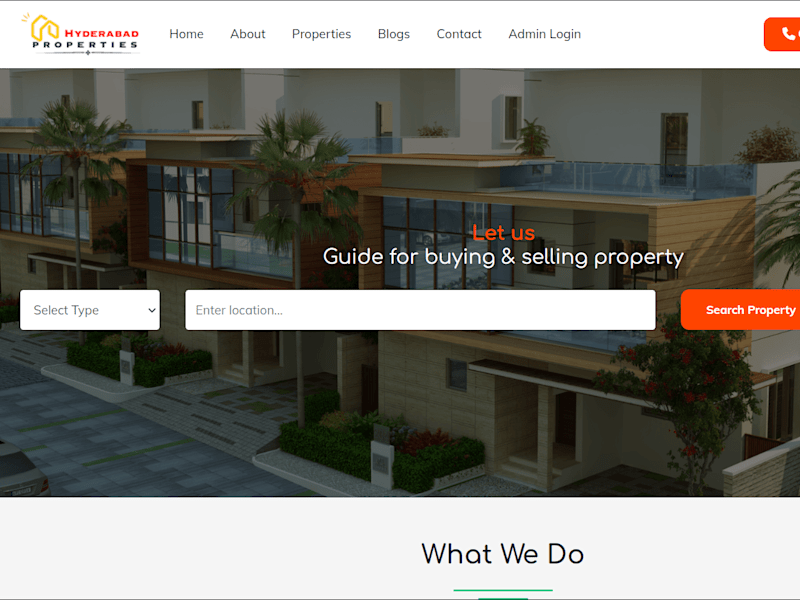 Cover image for Hyderabad Properties - Real Estate