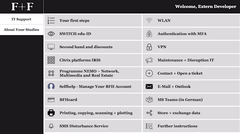 Cover image for Developed IT Support Dashboard – Centralized Access & Resour...