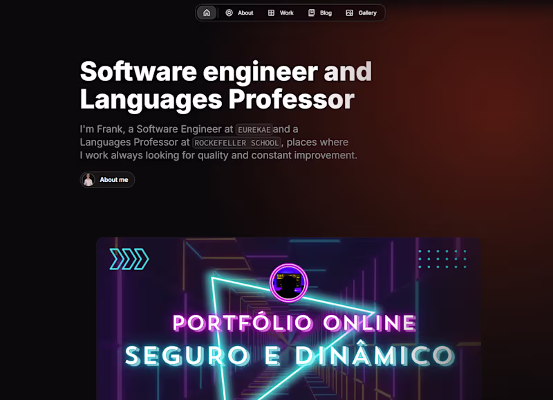 Cover image for Professional Portfolio