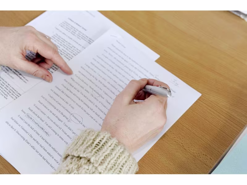 Cover image for Copyediting and/or line editing for projects of all types