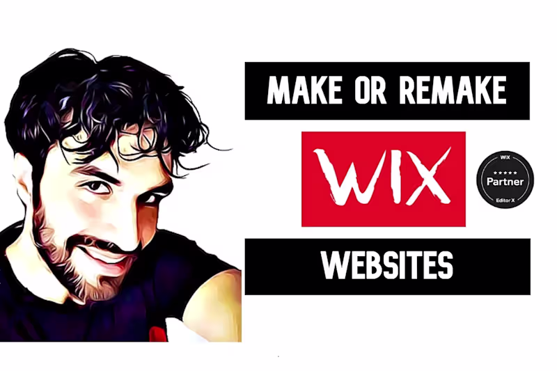 Cover image for I will design and develop any Wix website, certified Wix Dev