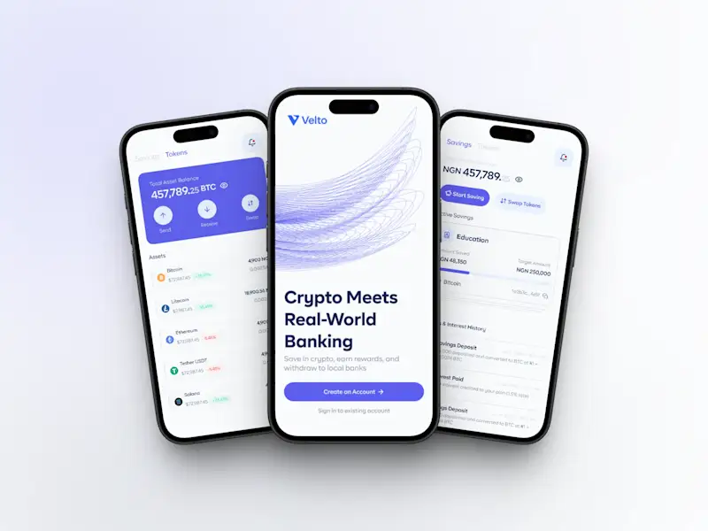 Cover image for Velto - A Web3 Savings App