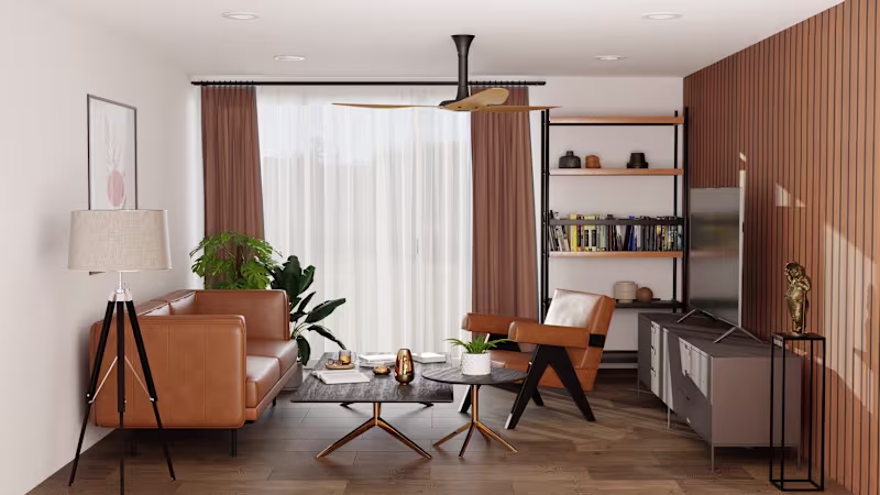 Cover image for living room (3D interior design) 