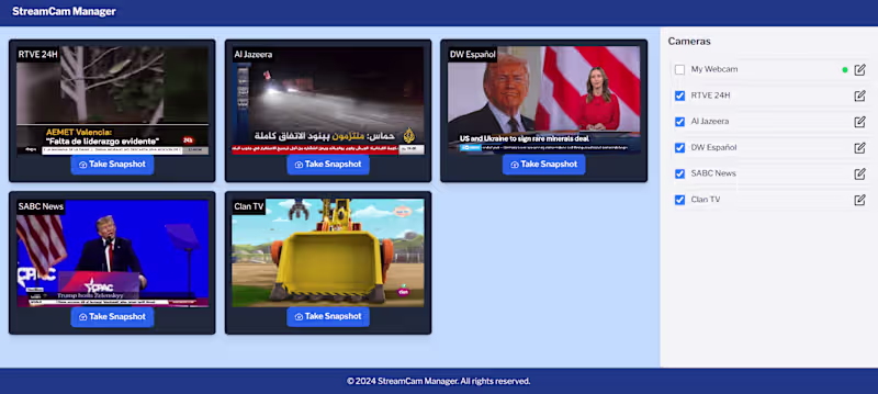 Cover image for CamerasStream: Angular Streaming App