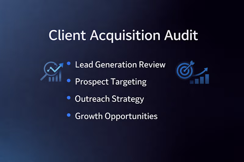 Cover image for B2B Client Acquisition Audit