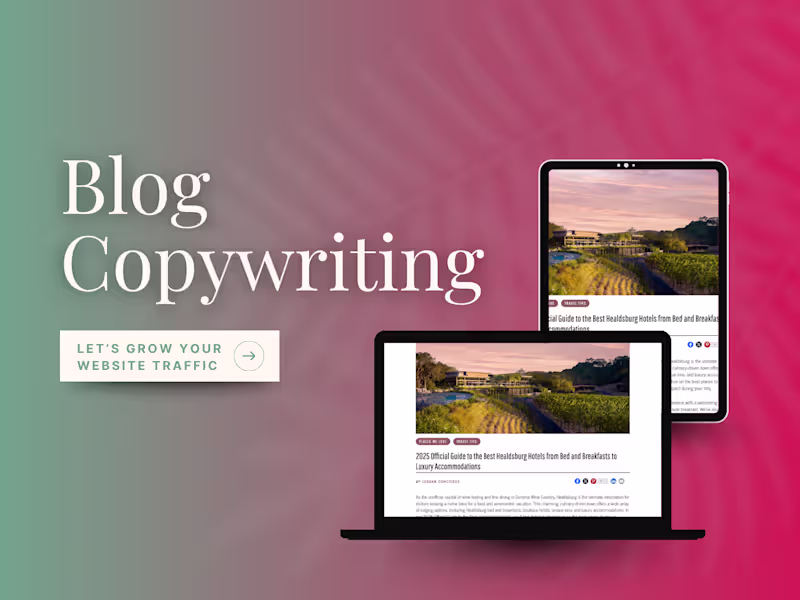 Cover image for Blog Writing