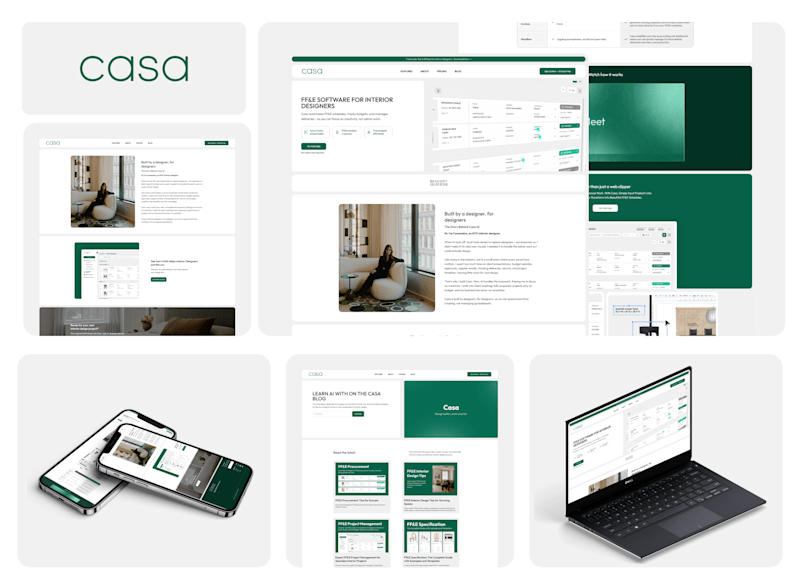Cover image for Casa FF&E Software Platform Website Development