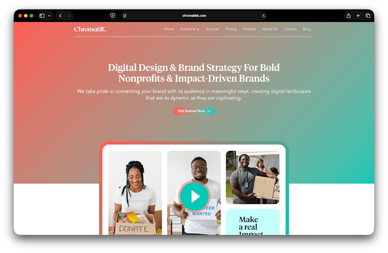 Cover image for Chromatikk Digital Agency Website Development