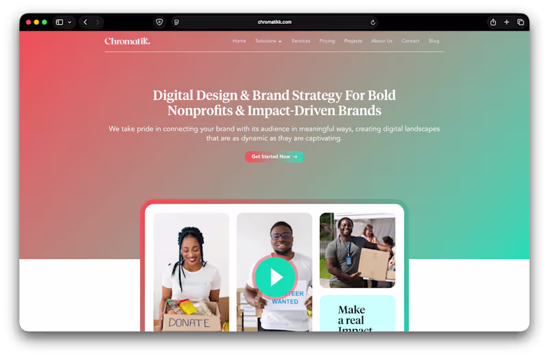 Cover image for Chromatikk Digital Agency Website Development