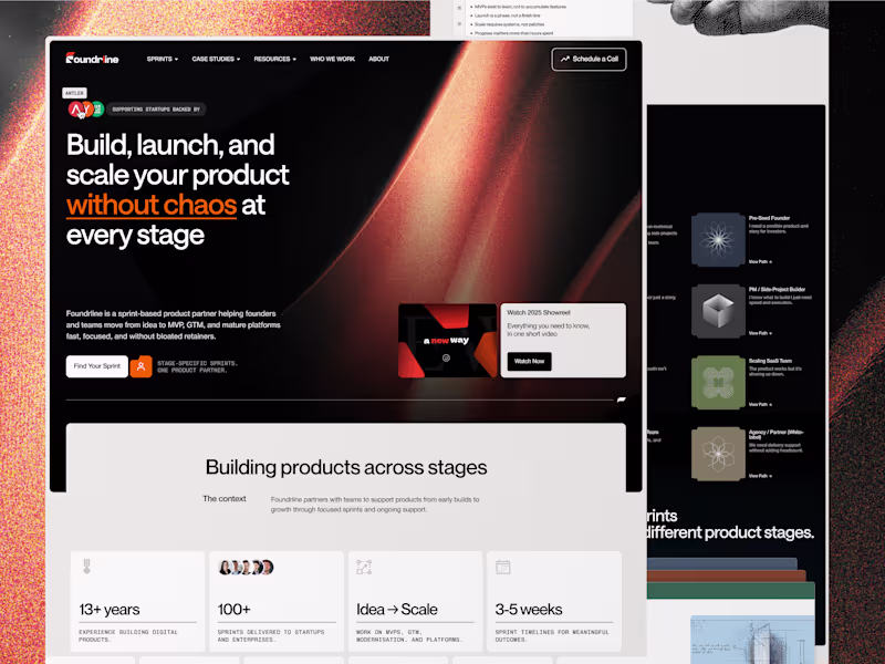Cover image for Foundrline — Build, Launch & Scale Digital Products